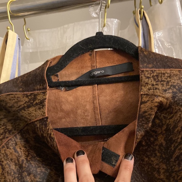 Emmanuel UNGARO leather unisex jacket - Picture 15 of 15